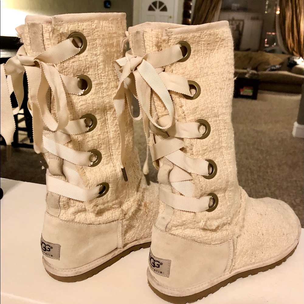 UGG ‘Heirloom’ Lace spring boots